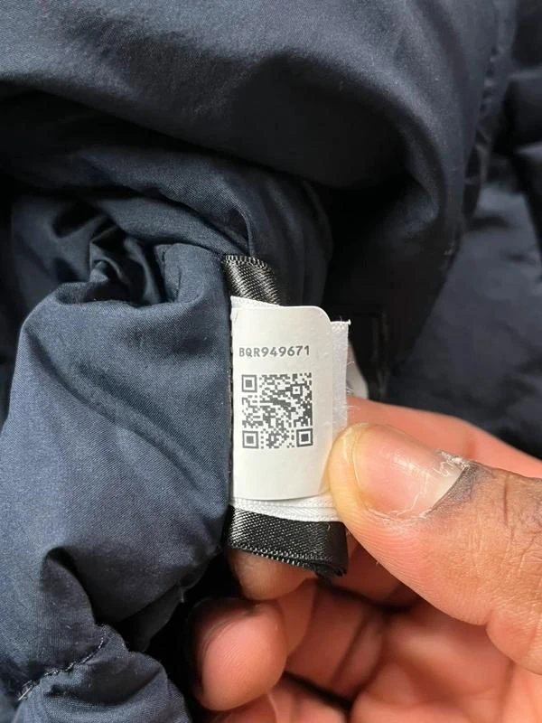 Chaqueta acolchada The North Face 550 Down para hombre, azul, talla S – photo 12